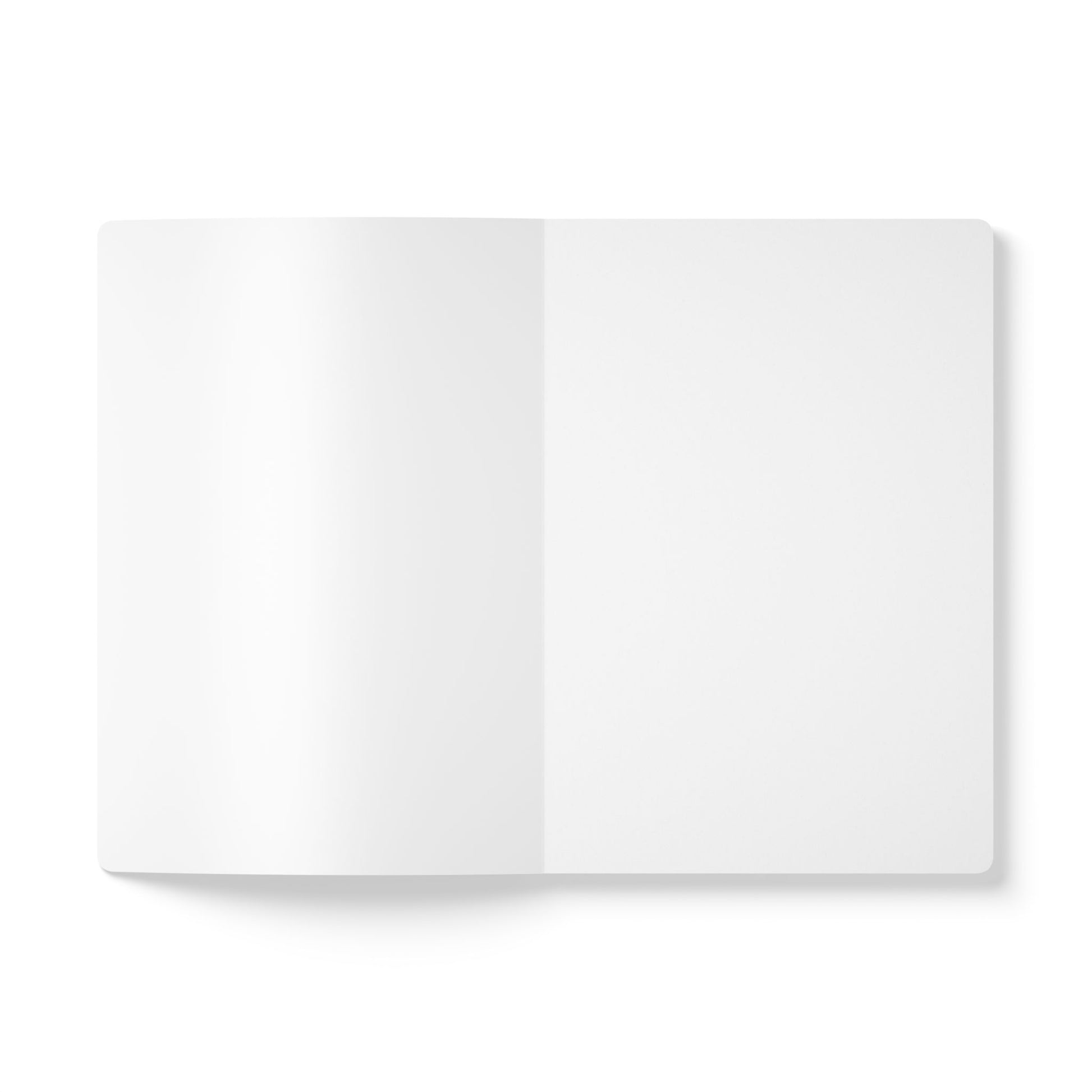 White rectangular object on a white background