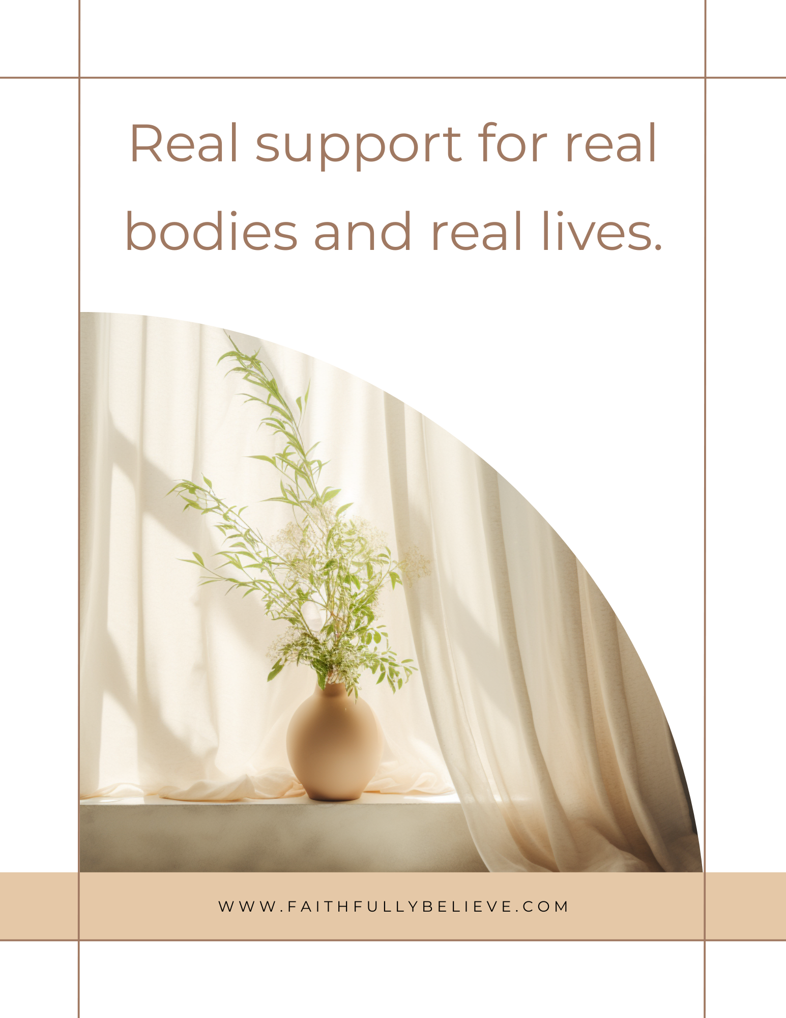 Ebook about supporting your body now